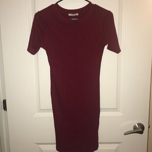 Soft stretchy mini dress